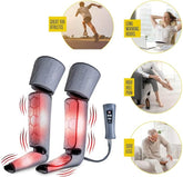 Leg Massager for Circulation with Heat Compression - Calf, Foot, Thigh Massager - 6 Modes, 4 Intensities - Pain Relief & Relaxation